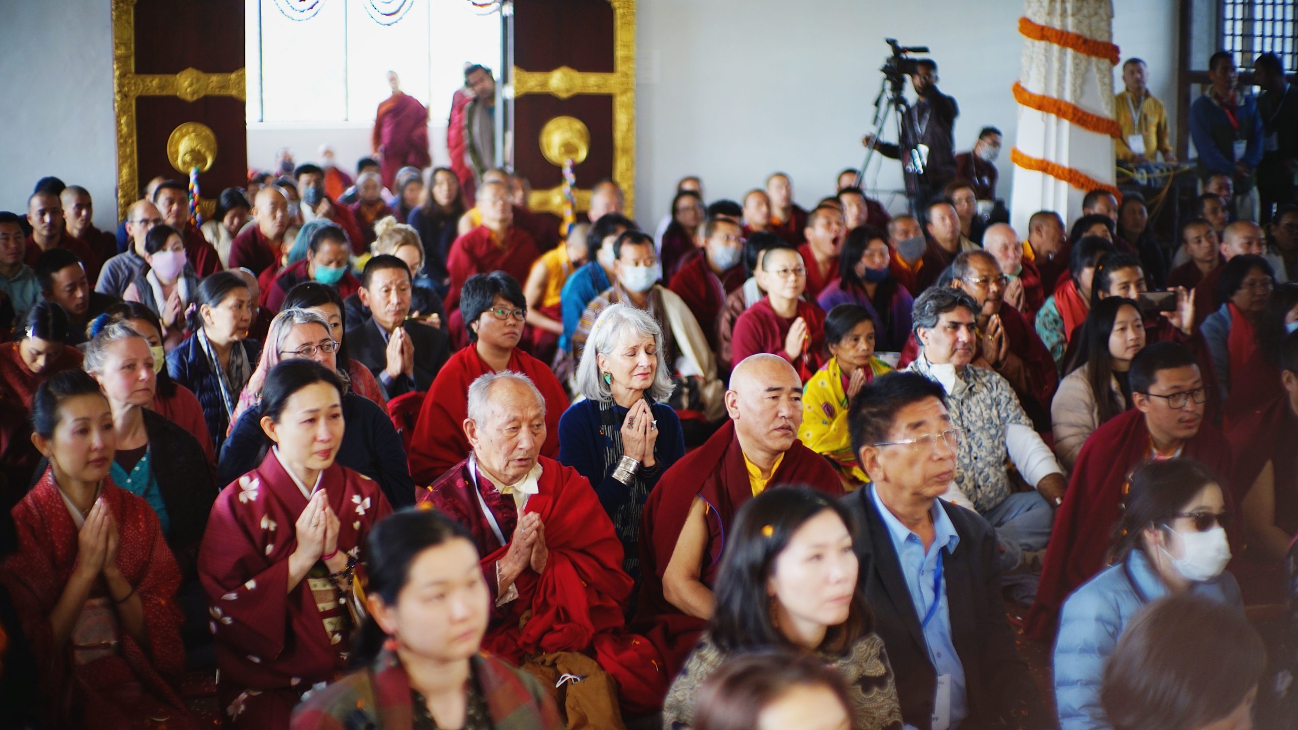 Teaching at Buddha Pada.